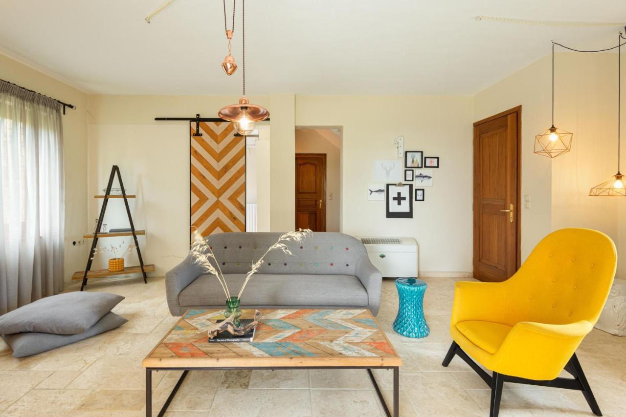 Villa Louise, Trani Ammouda #Feelslikehome 오르모스 파나기아스 외부 사진